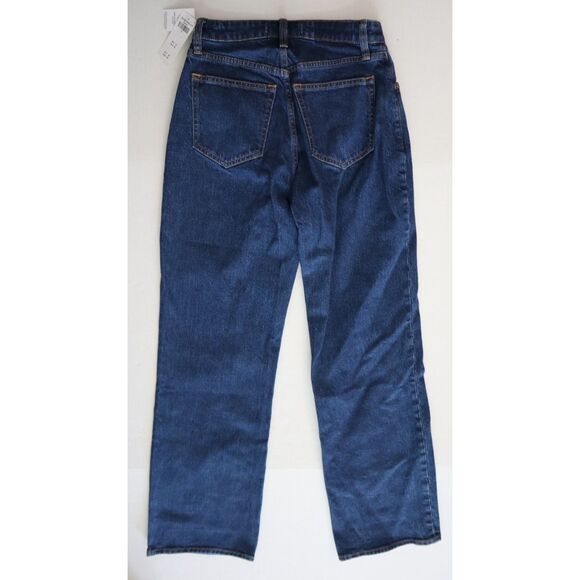 Abercrombie & Fitch Women's Sz 25 Blue The '90s Relaxed Hi-Rise Curve Love Jeans - Picture 2 of 10